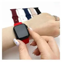 Evelatus Apple Watch 38 / 40 41Mm Silicone Loop Straps 132Mm M L Red  4-Eveappaw38Sr 4752192067571