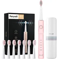 Fairywill Sonic toothbrush with head set and case Fw-E11 Pink  pink 8 6973734202153