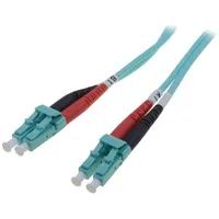 Fiber patch cord Om3 Lc/Upc,Both sides 2M Lszh turquoise  Dk-2533-02/3