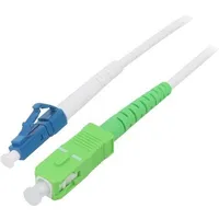 Fiber patch cord Os2 Lc/Upc,Sc/Apc 3M Optical fiber 9/125Um  Sca-Lcu/Os2-030Wh 59610