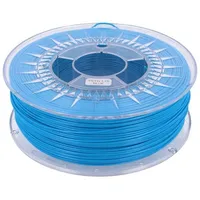 Filament Pet-G Ø 1.75Mm azure blue 220250C 1Kg  Dev-Petg-1.75-Blue Petg-1.75-Blue