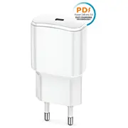Forever Tc-01 tīkla lādētājs  20W Pd Usb-C balts Gsm104593 5900495885968 85044030