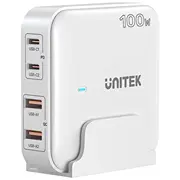 Gan network charger - Unitek P1229Awh01-Eu  100W 2X Usb-C Usb-A 4894160051103 Ladutksic0026