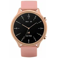 Garett Smartwatch Veronica gold-pink Sieviešu viedpulkstenis Ips / Bluetooth Ip67 Gps Sms  VeronicaZlotRozo 5904238484586