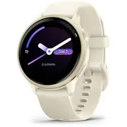 Garmin vívoactive 6 3.05 cm 1.2 Amoled 42 mm Digital 390 x pixels Touchscreen White Wi-Fi Gps Satellite  010-02985-01 753759342814 Siagarzeg0392