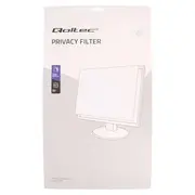 Gdpr privacy filter natural Transparent Thk 0.5Mm 15.6  Qoltec-51052 51052