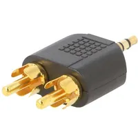 Gembird 3.5 mm plug to 2 x Rca  A-458 8716309104999