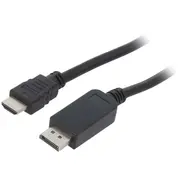 Gembird cable Displayport M - Hdmi 3M  Cc-Dp-Hdmi-3M 8716309080002 Akgemvd00000003