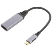 Gembird Usb Type-C Male - Hdmi Female Space Grey 4K  A-Usb3C-Hdmi-01 8716309121354