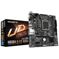 Gigabyte H610M H V2 Ddr4 Motherboard - Supports Intel Core 14Th Cpus, 611 Hybrid Digital Vrm, up to 3200Mhz Oc, 1Xpcie  6-H610M 4719331851743