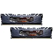 G.skill Flare X 32Gb 2X16Gb 3200Mhz Ddr4 Cl16 1.35V Xmp 2.0 Dimm  F4-3200C16D-32Gfx 4713294223739