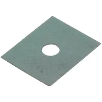 Heat transfer pad silicone To126 0.45K/W L 11Mm W 9Mm 6.5Kv  Wk/126 Wk 126