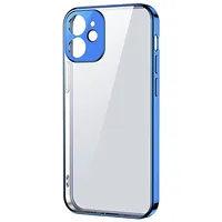 Joyroom New Beauty Series ultra thin case with electroplated frame for iPhone 12 mini dark-blue Jr-Bp741  6941237131232 Jr-Bp741Db