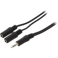 Kabelis Gembird 3.5 mm audio splitter cable 5M  Cca-415 8716309026994