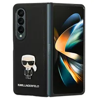 Karl Lagerfeld Pu Saffiano Ikonik Case for Samsung Galaxy Z Fold 4 Black  Klhczfd4Ikmsbk 3666339084813