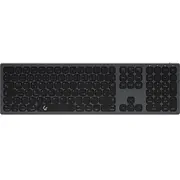 Keysonic Ksk-8023Btrf tastatūra Universāls Bluetooth sistēma Qwertz Vācu Antracīts, Melns  60939 4250078172680