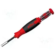 Screwdriver universal-set with bit magazine 12Pcs.  Wiha.380302021 38601
