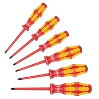 Kit screwdrivers insulated 1Kvac Torx Kraftform-100 Vde  Wera.05133356001 05133356001