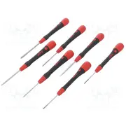 Screwdriver precision-set precision Phillips,Slot 7Pcs.  Wiha.42991 42991