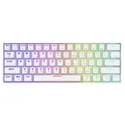 Klaviatūra Savio Mechanical Whiteout X2 Outemu Brown  5901986048732 84716060