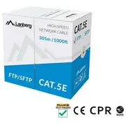 Lanberg Lcu6-11Cu-0305-S networking cable Grey 305 m Cat6 U/Utp Utp  Lcf5-11Cu-0305-S 5901969421798 Wlononwcrodjp