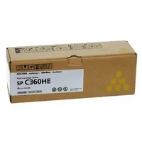 Ricoh Spc360He 408187 Toner Cartridge, Yellow  496131192018