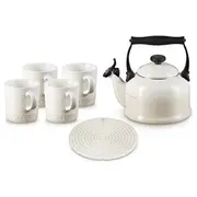Le Creuset 40102027160000 cup Beige Tea 6 pcs  0630870277297 Wlononwcrmoej