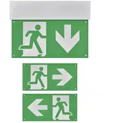 Led Exit sign 230V Ac 3W 30Lm 3H.  Mt Emos 8592920091043