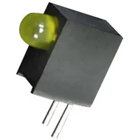 Led in housing yellow 3Mm No.of diodes 1 20Ma 40 2.12.5V  L-7104Ew/1Yd