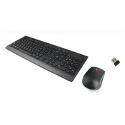 Lenovo  Wireless Combo Keyboard Mouse 510 and 2.4 Ghz via Nano Usb Batteries included English Black Gx30N81776 191545242762