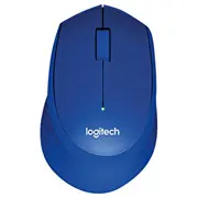 Logitech  M330 Silent Plus Blue - In-House/Ems No Lang Emea Retail 2.4Ghz M-R005 910-004910