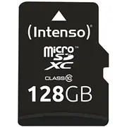 Memory Micro Sdxc 128Gb C10/W/Adapter 3413491 Intenso  4034303030064