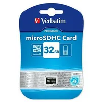 Micro Sdhc memory card Verbatim 32Gb / V44013  023942440130 44013