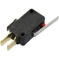 Microswitch Snap Action 16A/250Vac 0.6A/125Vdc with lever  V-162-1C5