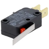 Microswitch Snap Action 16A/250Vac 0.3A/250Vdc with lever  V-162-1C5R V1621C5R
