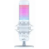 Mikrofons Hyperx Quadcast S - Usb Microphone White-Grey Rgb Lighting  519P0Aa 196188736036
