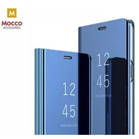 Mocco Clear View Cover Case Grāmatveida Maks Telefonam Samsung N970 Galaxy Note 10 Zils  Mo-Cl-Sa-Not10-Bl 4752168074312