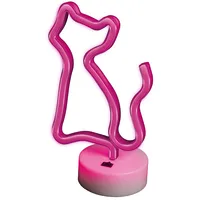 Neon Led on a stand Cat pink Fsne02 Forever Light Rtv100303  5900495059444