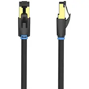Network Cable Cat8 Sftp Vention Ikabf Rj45 Ethernet 40Gbps 1M Black  6922794742819