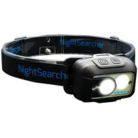 Nightsearcher Light Wave 520 - Usb atkārtojami uzlādējama Led galvas lampa ar rokas mājiena sensoru  Nslightwave520