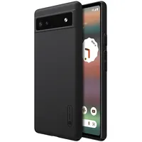 Nillkin Super Frosted Shield case for Google Pixel 6A cover  phone stand black Black 6902048246911