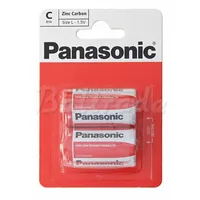 Panasonic R14-2Bb C Blistera iepakojumā 2Gb  Panr14B2 5410853032809