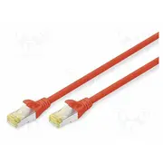 Patch cord S/Ftp Cat 6A Rj45 plug,both sides stranded Cu  Dk-1644-A-0025/R