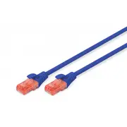 Patch cord U/Utp kat.6 Pvc 3M blue  Dk-1612-030/B 4016032371991 Akassksp6000131