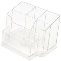 Pencil case Forpus, transparent, empty, section 6 1005-016  Fo30518 475065030518