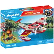 Playmobil Fire Brigade 71463 Samolot straży pożarnej z funkcją gaszenia pożaru  4008789714633 Dzi-Zklo-Pml-0883