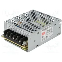 Power supply switched-mode for building in,modular 35W 15Vdc  Rs-35-15