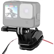 Puluz Motocikla vējstikla stiprinājuma klipsis sporta kamerām Melns Pu942B  5906168437397 068239