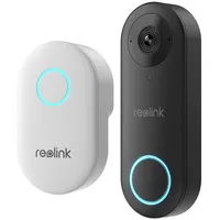 Reolink Video Doorbell Wifi Black, White  Wideo Dzwonek 6975253980642 Wlononwcrboed