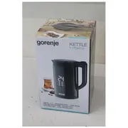 Sale Out.  Gorenje Kettle K17Dwdii Electric 2200 W 1.7 L Stainless Steel 360 rotational base Black Demo, Scratched K17Dwdiiso 2000001417287